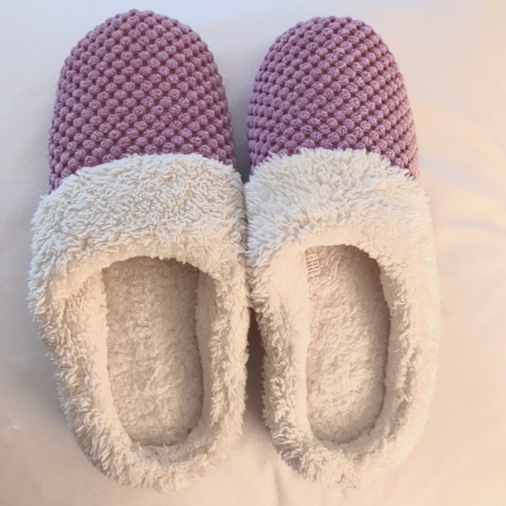 Ultraideas XL Orchid Slide-in Slippers